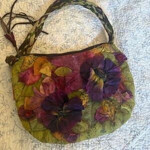 Beautiful Fabric purse Designed by Viva Bags of California